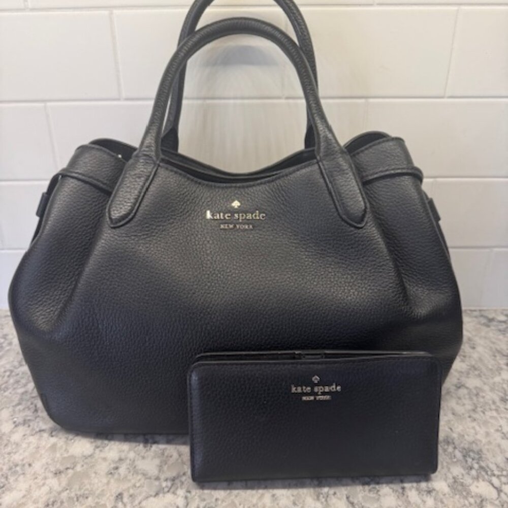 Kate Spade Dumpling Large Satchel Bag & Wallet